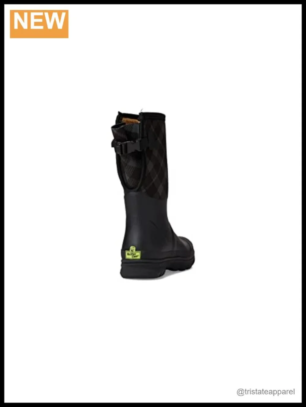 Waterproof Faux Fur Neoprene Rubber Snow Boots Insulated -20 Mid Calf